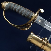 British 1845 Pattern Military Store Department Officers Sword, Col Herbert James Mills 01